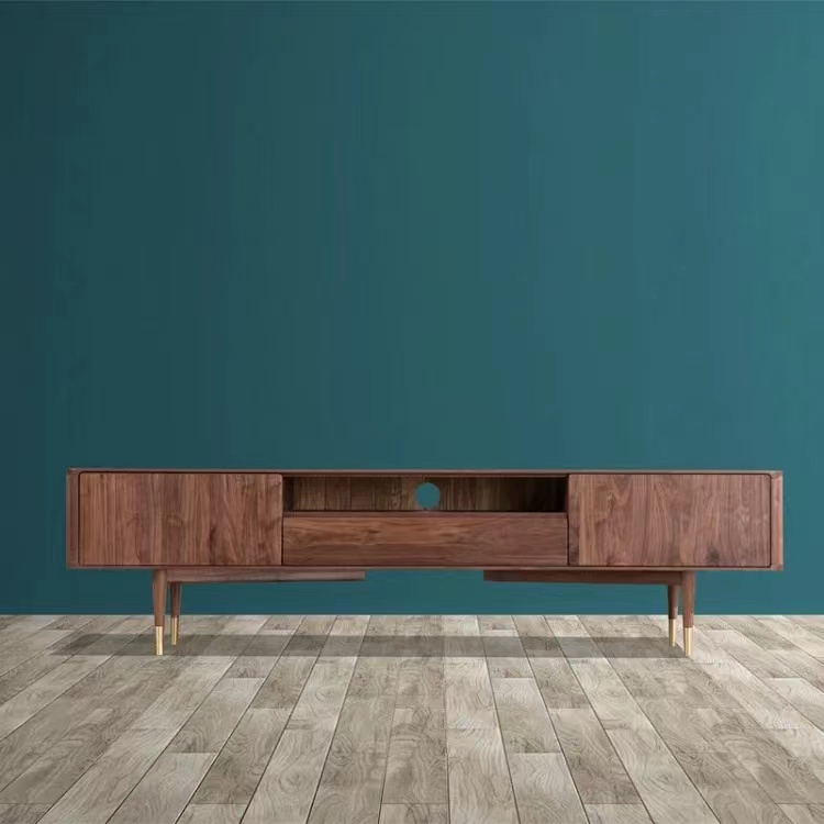 Walnut Designer Range telebista-armairua